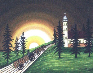 Dombtetőn